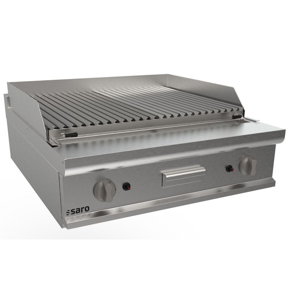 SARO Lavasteingrill 800 mm, Tischmodell LQ/BS2BB