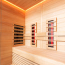 EAGO AWT Infrarotkabine E1250C-IR Hemlock 150x110 ohne Ofen