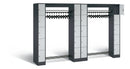 C+P Offene Garderobe, H1950xB2840xT480mm