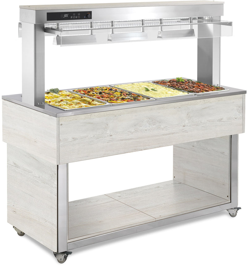 NordCap Bain-Marie TR-RED 3/1
