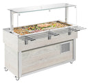 NordCap salad bar TR-GREEN 3/1 SERVICE