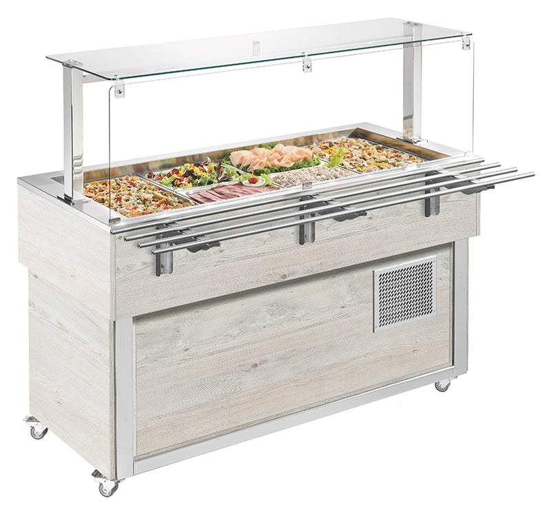 NordCap Salatbar TR-GREEN 4/1 SERVICE