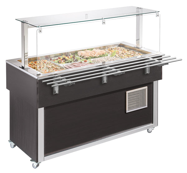NordCap Salatbar TR-GREEN 3/1 SERVICE