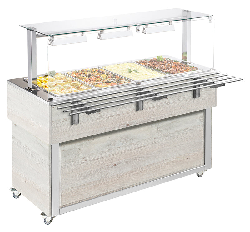 Service NordCap Bain-Marie TR-RED 6/1