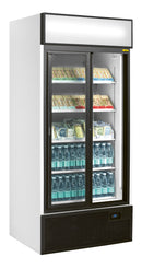 NordCap Umluft-Gewerbekühlschrank KU 891 G-SG