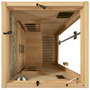 Tronitechnik Infrarotsauna / Infrarotkabine für 1 Person MILTON 90x90cm