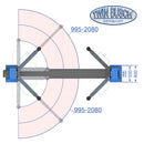 Twinbusch 2 Säulen Hebebühne 6.0 t - HEAVY LINE
