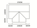 StarLine Gewächshaus Modell Orangerie 10,90 m²