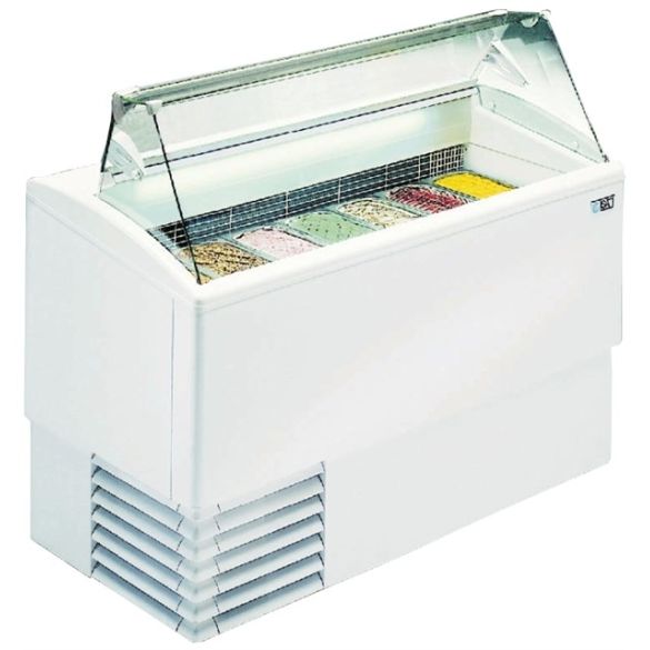 NordCap COOL-LINE Speiseeisvitrine ISETTA 4 TP STD