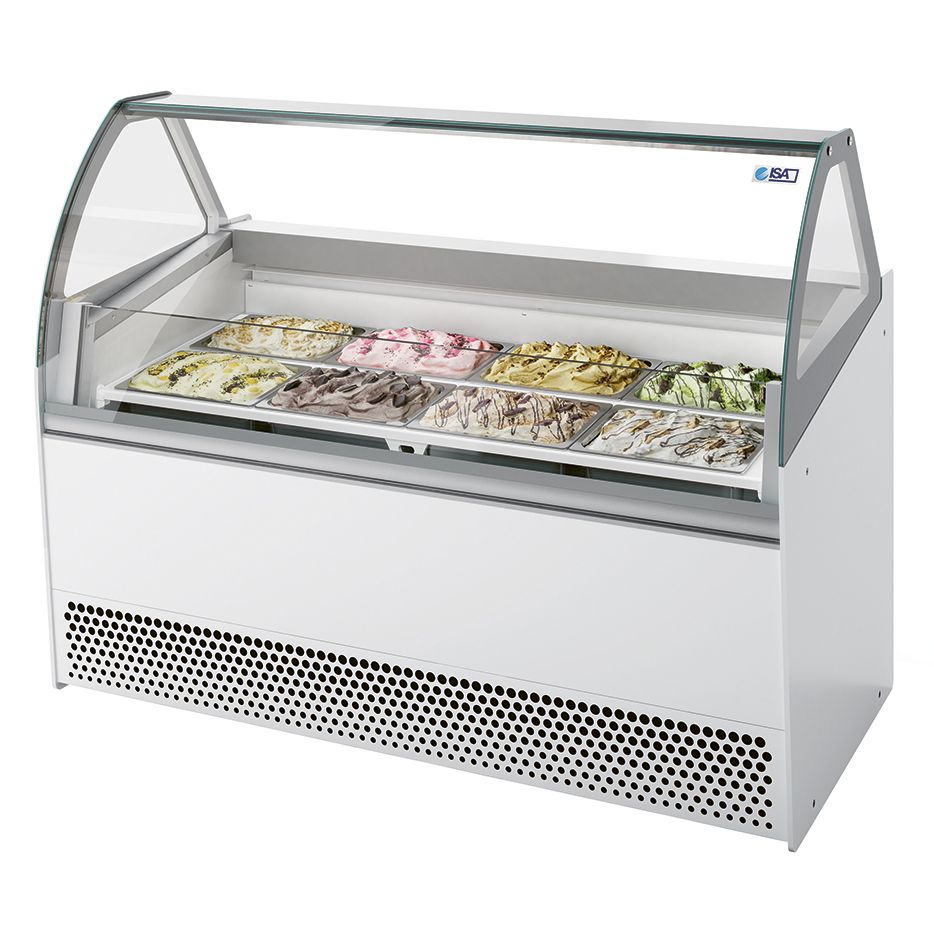 NordCap Speiseeisvitrine BERMUDA VIEW LX 13 UM