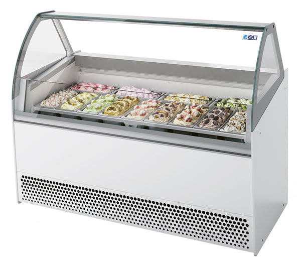 NordCap Speiseeisvitrine BERMUDA VIEW LX 10 UM