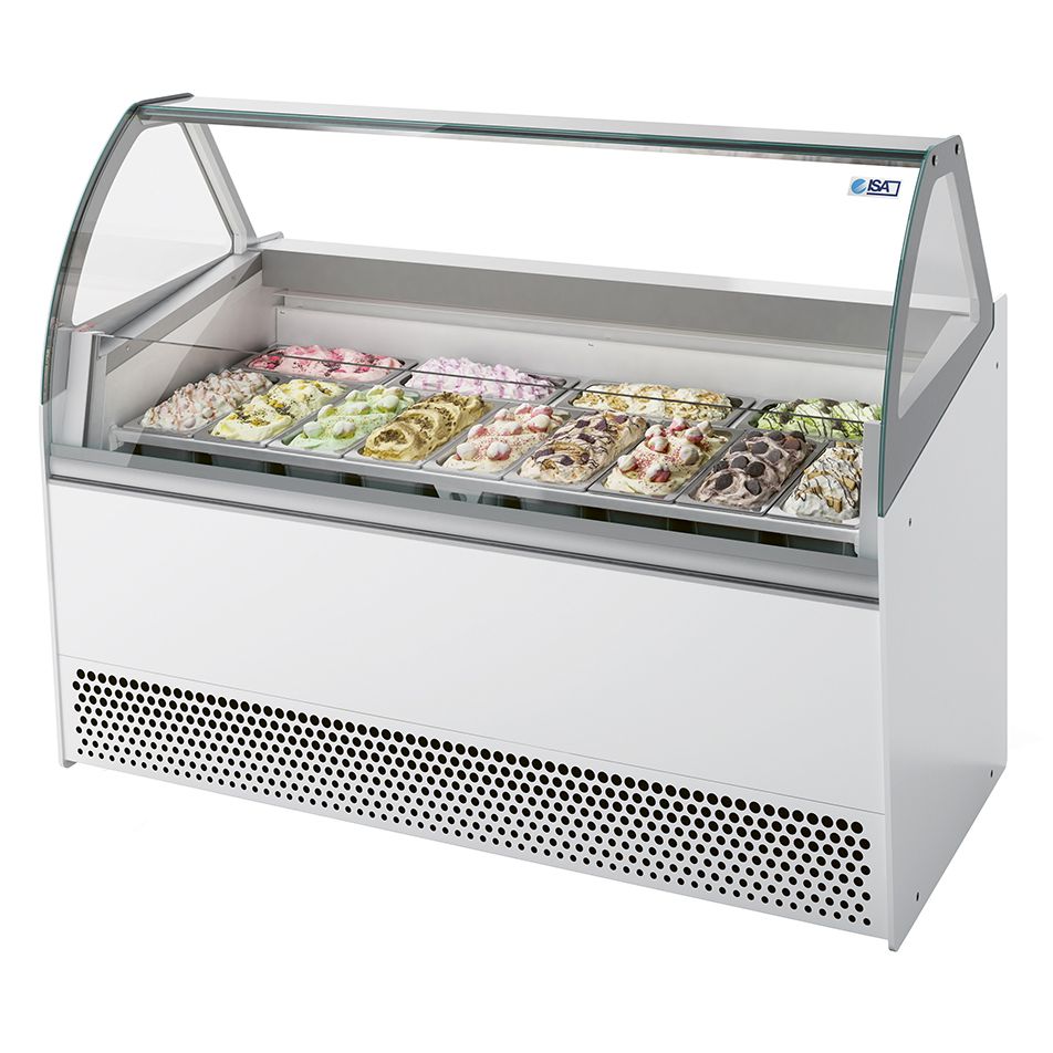 NordCap Speiseeisvitrine BERMUDA VIEW LX 13 UM
