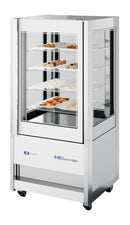 NordCap panoramic refrigerated display case CRISTAL TOWER 930 LH RV TN WHITE