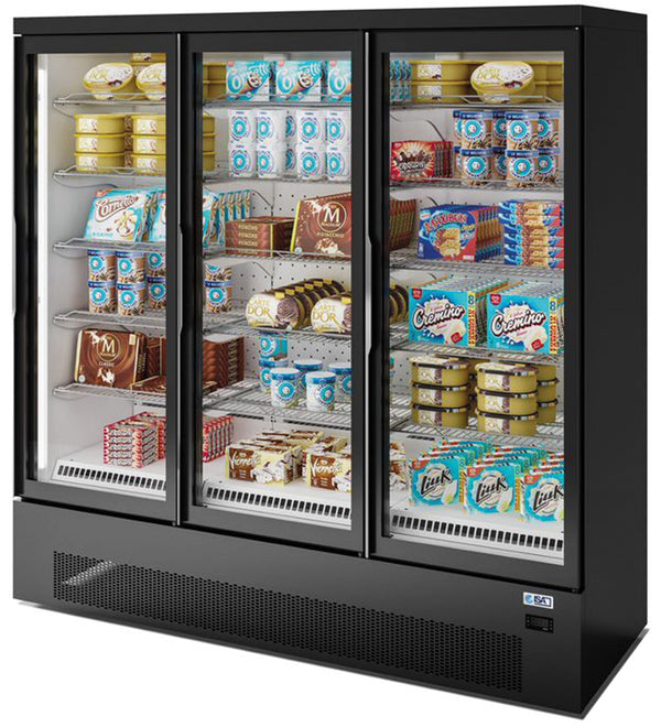 NordCap Umluft-Gewerbetiefkühlschrank GALAXY TB H205 3P