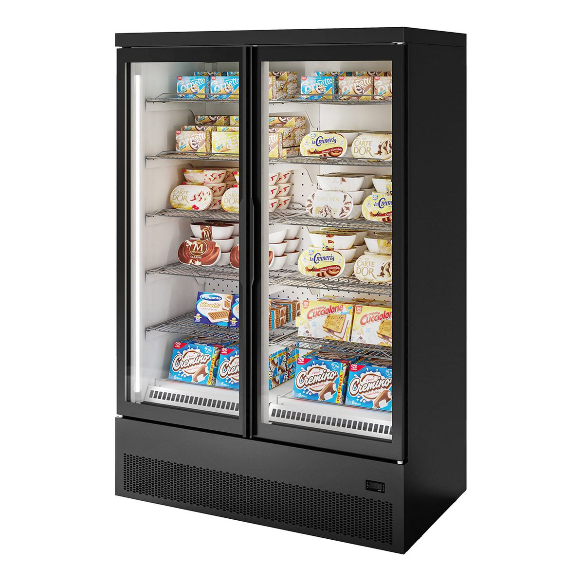 NordCap circulating air commercial freezer GALAXY TB H205 2P