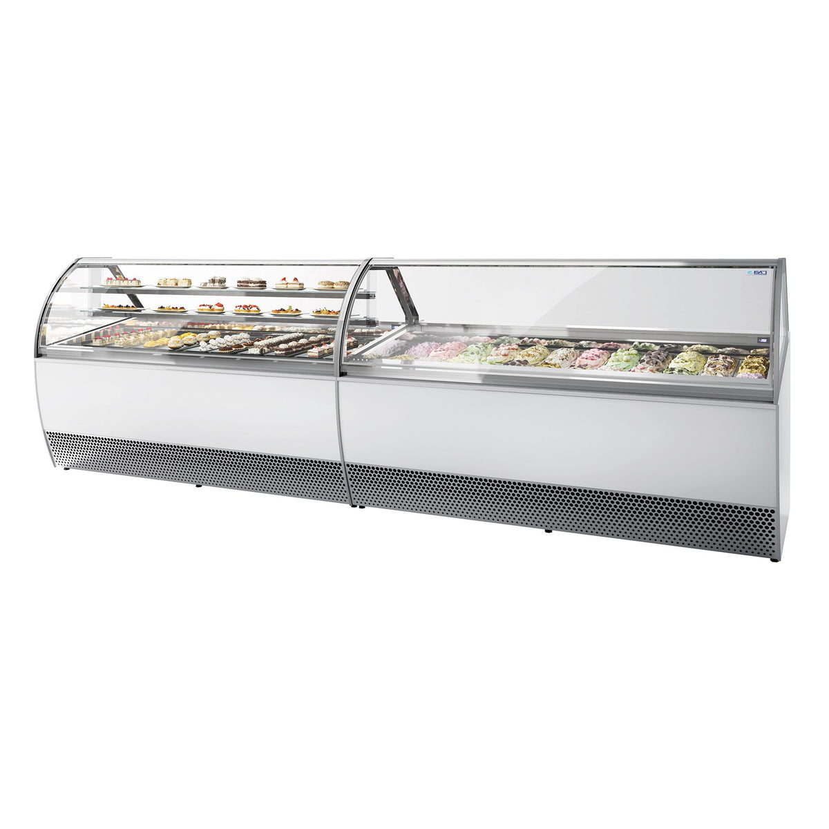 NordCap Kuchenvitrine MILLENNIUM 2.0 GR PASTRY 120 H135