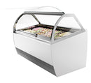 NordCap ice cream display case MILLENNIUM 2.0 GR 170 H135