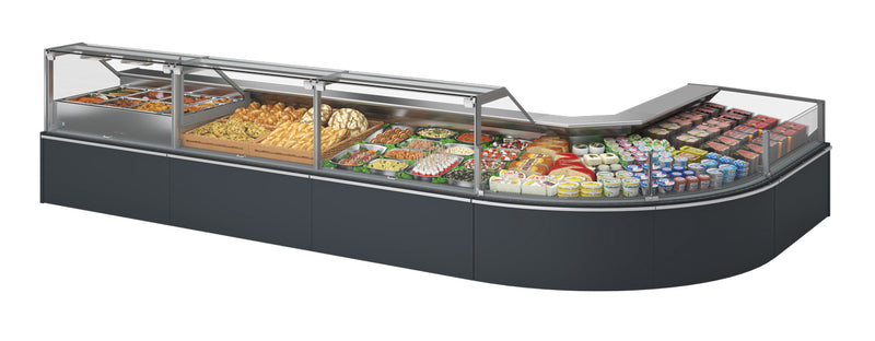 Comptoir de produits frais NordCap MILOS 2.0 1562-O M1