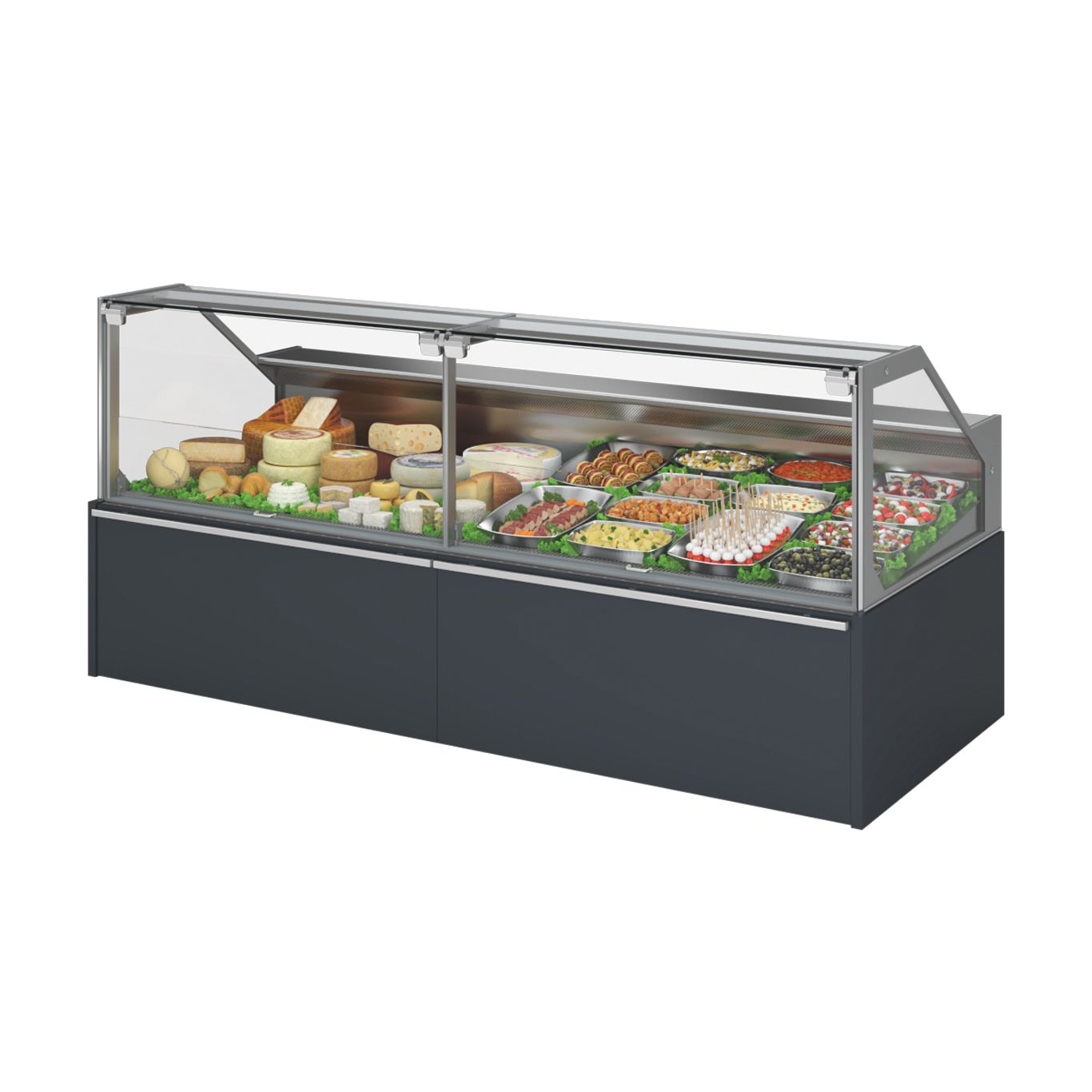 NordCap fresh produce counter MILOS 2.0 3125-O M2