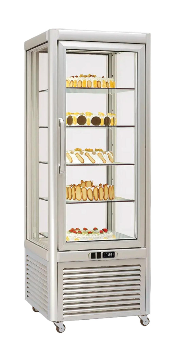 Nordcap COOL-LINE Panorama-Kühlvitrine PRISMA 400 TNV-PQ