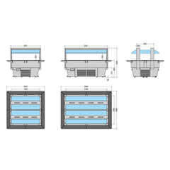 NordCap Bain-Marie TIFFANY 4 M BM – Vorschau 4