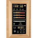 Tronitechnik Dewello Infrarotkabine PIERSON PRO Hemlock Zeder 100x100 Dual-Therm