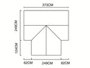 StarLine Gewächshaus Modell Orangerie 12,38 m²