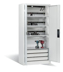C+P Akkuladeschrank Serie 89, H1950xB930xT500mm