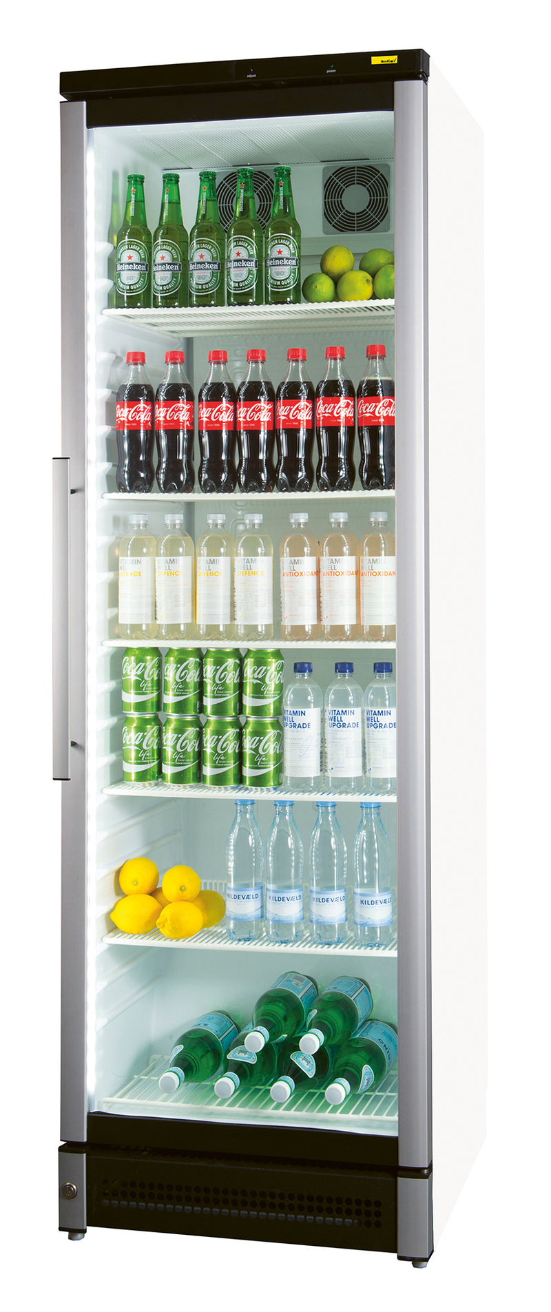 NordCap glass door refrigerator M 180