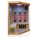 Tronitechnik Infrarotkabine BRANDON 140x140 Dual-Therm