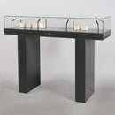 Form Department ATRIUM.M21 – Tischvitrine mit Klapp-Öffnung