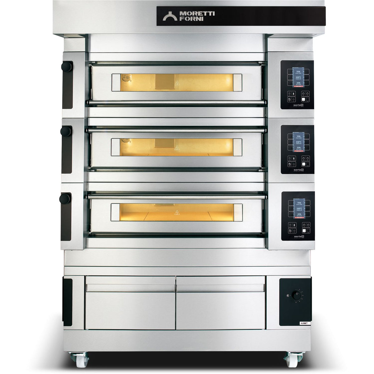 NordCap MORETTI electric pizza oven series S100E MULTIBAKE 16