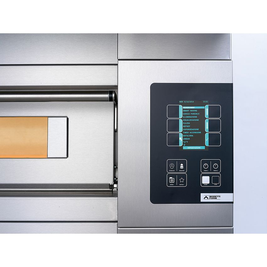 NordCap MORETTI electric pizza oven series S125E MULTIBAKE 16