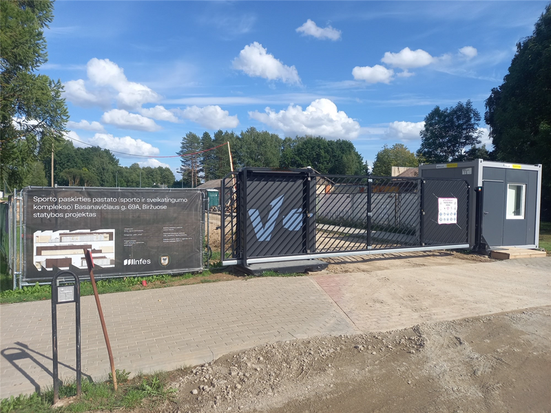 Schake Faltbares Schiebetor V-Gate