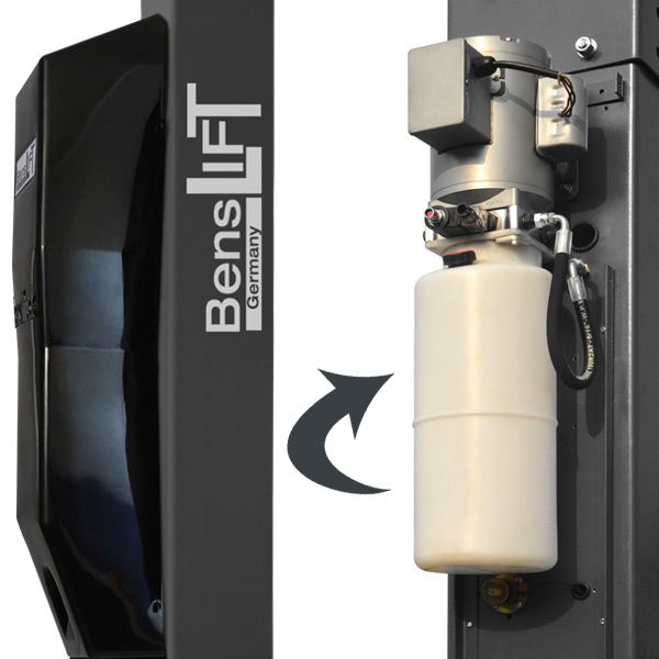 Benslift 2-Säulen-Hebebühne - 4200 kg