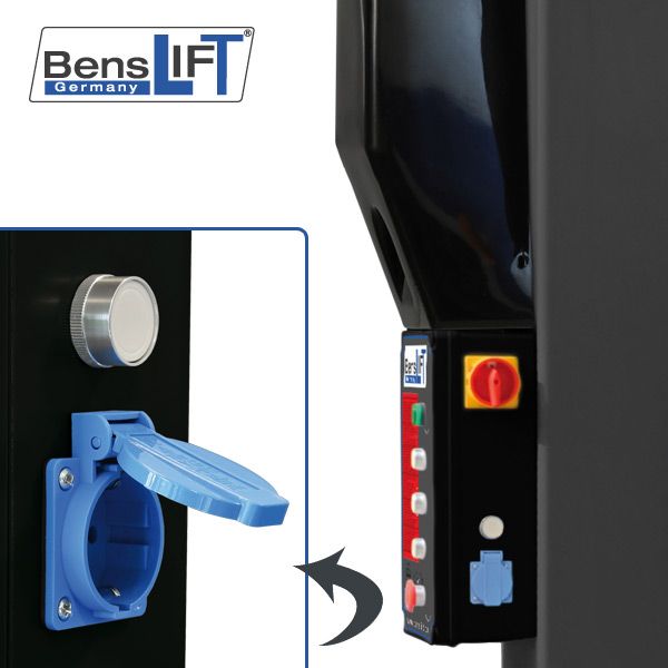 Benslift 2-Säulen-Hebebühne - 4200 kg
