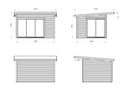Palmako Andrea 11,2 m2 Slide