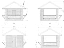 Palmako Bianca 8,3 m2 Set 106