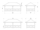 Palmako Bianca 16,6 m2 Set 107