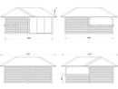 Palmako Bianca 24,9 m2 Set 209 Slide