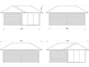 Palmako Bianca 24,9 m2 Set 212 Slide