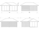 Palmako Bianca 24,9 m2 Set 214 Slide