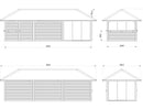 Palmako Bianca 24,9 m2 Set 216 Slide