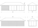 Palmako Bianca 24,9 m2 Set 218 Slide