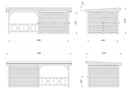 Palmako Lenna 16,6 m2 Set 310