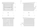 Palmako Lenna 8,3 m2 Set 304