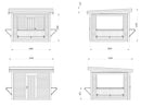 Palmako Lenna 8,3 m2 Set 306