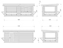 Palmako Lenna 16,6 m2 Set 312