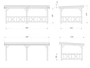 Palmako Lenna 16,6 m2 Set 307