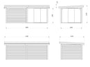 Palmako Lenna 16,6 m2 Set 405 Slide